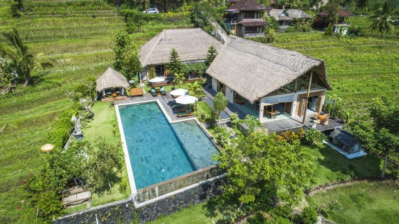 Villa Sing Ken Ken  Sidemen  Bali Indonesia Roads